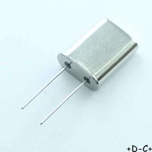 Quartz 25.000000MHz HC18 HC49U 32pF 40ohm