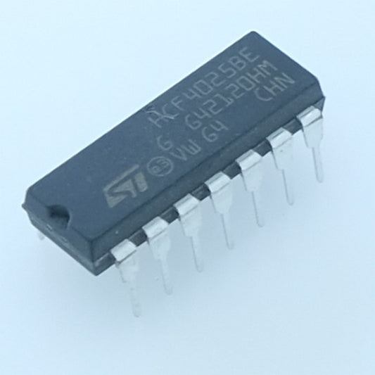 HCF4025BEY Triple 3-Input NOR Gate DIP-14 STM - Distri-Compo