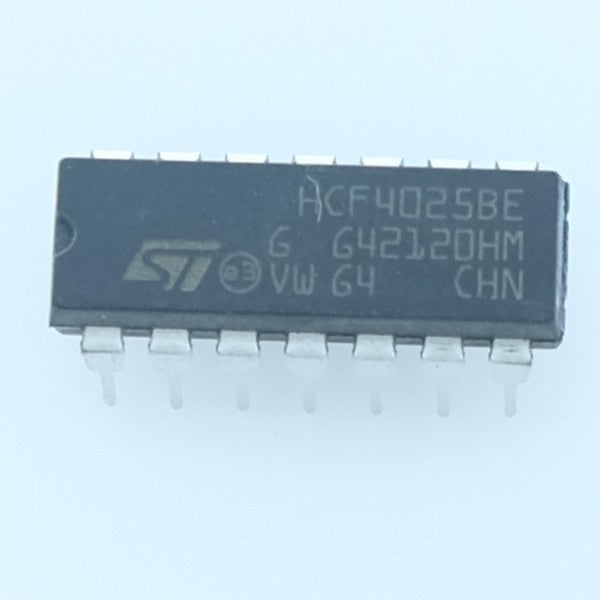 HCF4025BEY Triple 3-Input NOR Gate DIP-14 STM - Distri-Compo