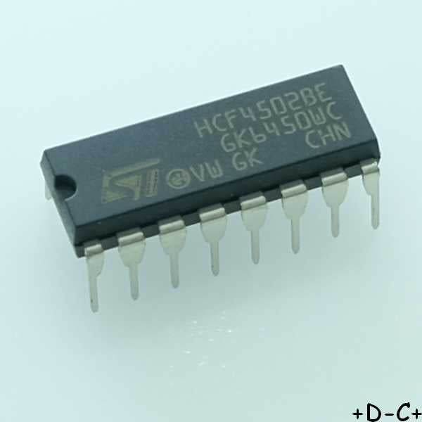 HCF4502BE CMOS Hex inverting buffer DIP-16 STM