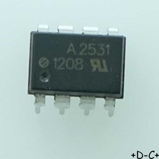 HCPL2531 Optocoupleur DIP-8