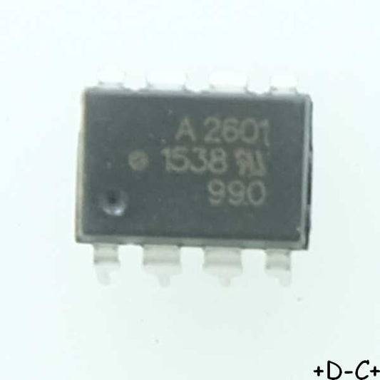 HCPL2601 Optocoupler Logic-Out Open collector DC-IN DIP-8 ONS RoHS