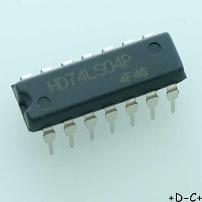 HD74LS04P 6 portes Inverseuses NON DIP-14 Renesas