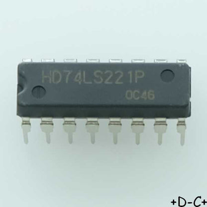HD74LS221P Double monostable DIP-16 Renesas RoHS