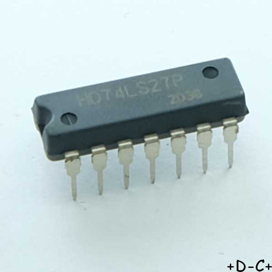 HD74LS27P Triple 3-input positive-NOR gates DIP-14 Renesas RoHS