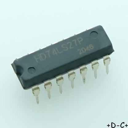 HD74LS27P Triple 3-input positive-NOR gates DIP-14 Renesas RoHS