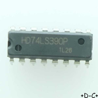 HD74LS390PE Dual decade counters DIP-16 Renesas RoHS
