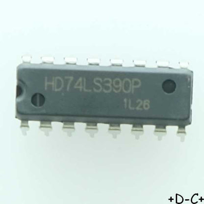 HD74LS390PE Dual decade counters DIP-16 Renesas RoHS
