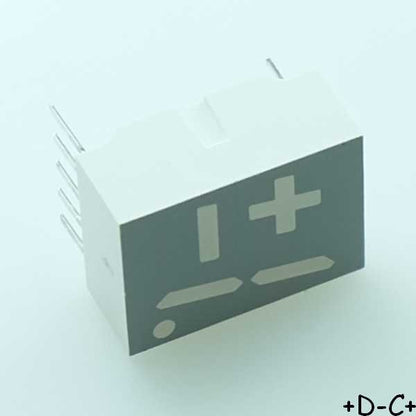 HDSP-5507 Afficheur 7 segments rouge 20mA 2.1V 14.22mm
