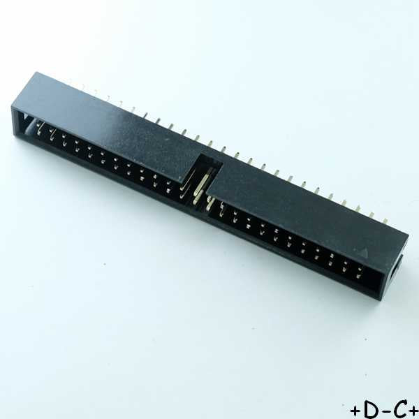 Connecteur HE10 50 points mâle 2.54mm