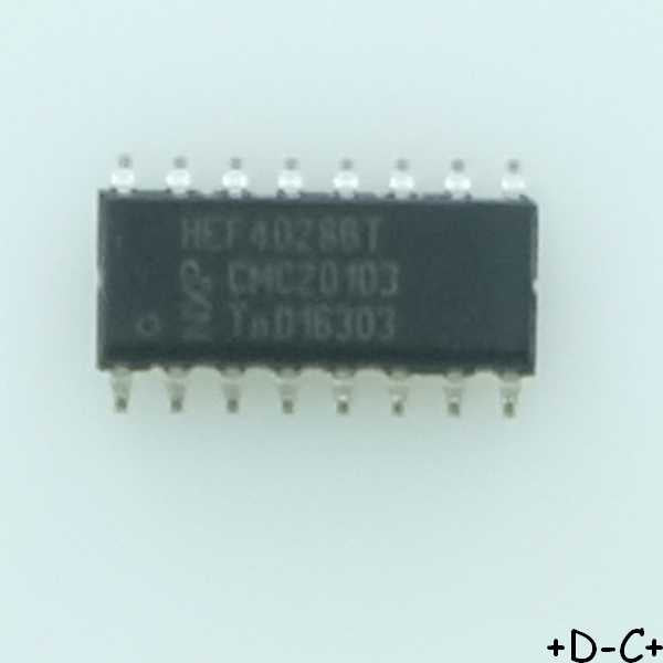 HEF4028B Decoder-Demultiplexer SO-16 Nexperia - Distri-Compo