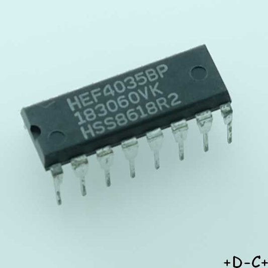 HEF4035BP Registre à décalage 4-Bit DIP-16