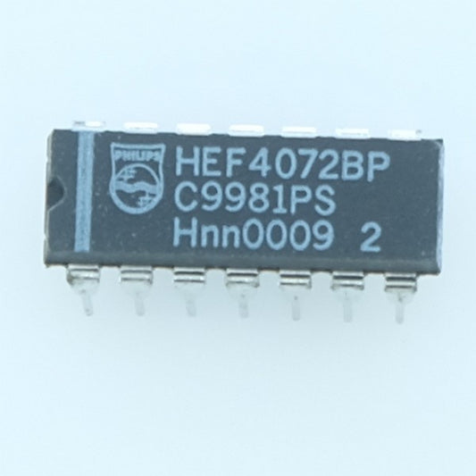 HEF4072BP CMOS Dual 4 input or gate DIP-14 Philips