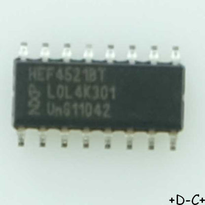 HEF4521BT 24-stage frequency divider and oscillator SO-16 Nexperia RoHS
