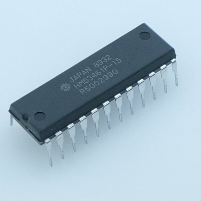 HM53461P-15 Mémoire vidéo VRAM CMOS multiport 64K×4bits DIP-24E Hitachi