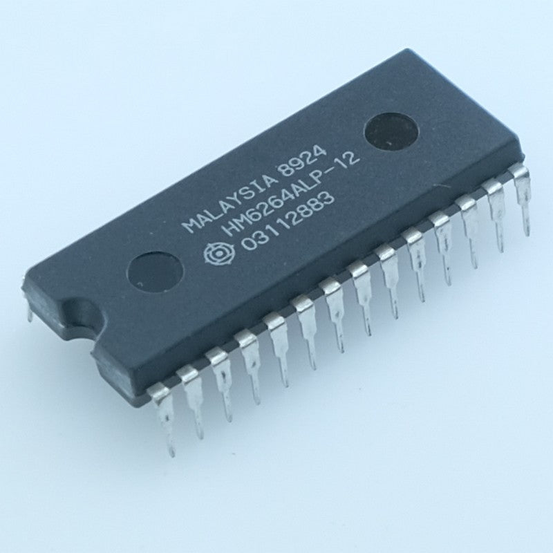HM6264ALP-12 Mémoire SRAM CMOS statique 8K×8bits 5V 120ns DIP-28 Hitachi