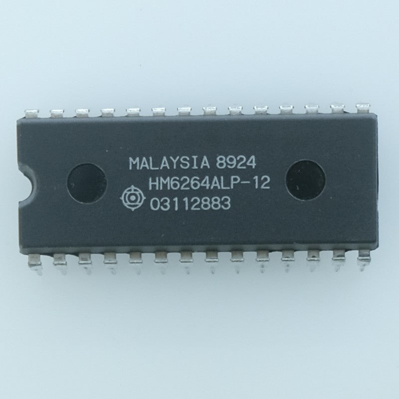 HM6264ALP-12 Mémoire SRAM CMOS statique 8K×8bits 5V 120ns DIP-28 Hitachi