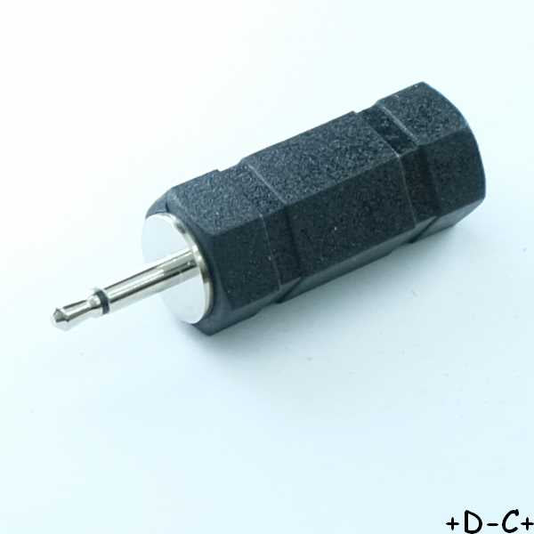 Adaptateur Jack 3.5mm mono femelle vers Jack 2.5mm mono mâle IA-MM2535 Same Sky - Distri-Compo