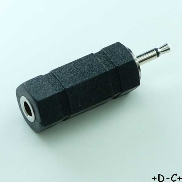 Adaptateur Jack 3.5mm mono femelle vers Jack 2.5mm mono mâle IA-MM2535 Same Sky - Distri-Compo
