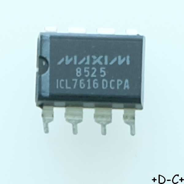 ICL7616DCPA Operational Amplifiers DIP-8 Maxim - Distri-Compo