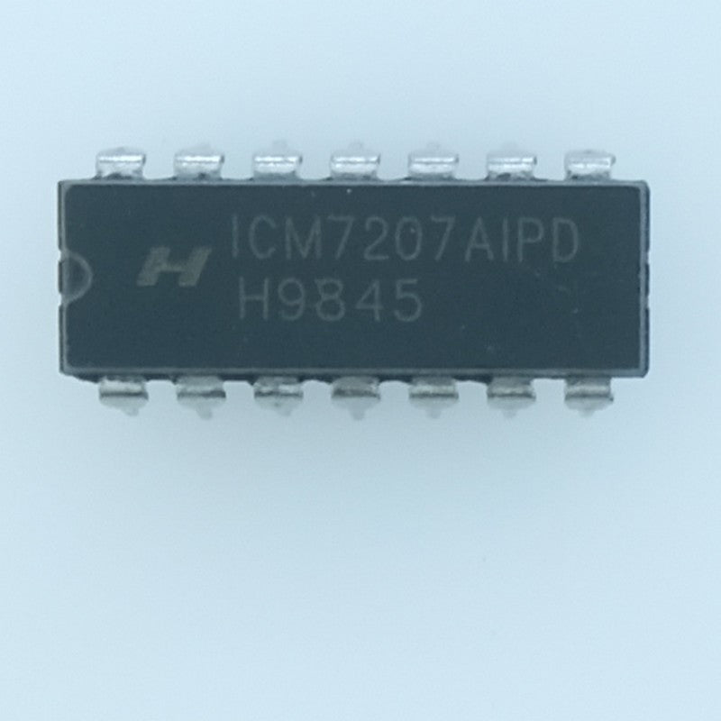 ICM7207AIPD Générateur de base de temps CMOS pour fréquencemètre DIP-14 Intersil