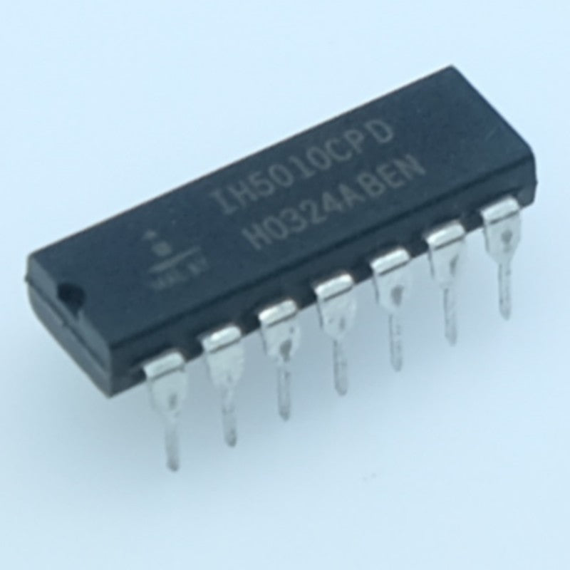 IH5010CPD Commutateur analogique CMOS quadruple (4×SPST) DIP-14 Intersil