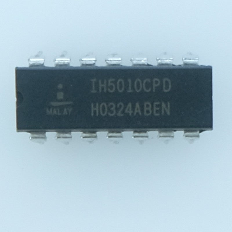 IH5010CPD Commutateur analogique CMOS quadruple (4×SPST) DIP-14 Intersil