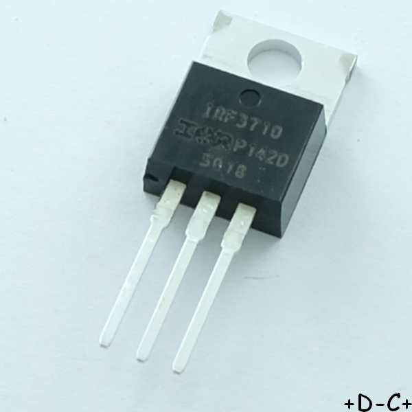 IRF3710PBF Transistor MOSFET TO-220 100V 57A I.R.