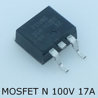 IRF530NSPBF Transistor MOSFET canal N 100V 17A 0.09ohm 70W D2-PAK Infineon