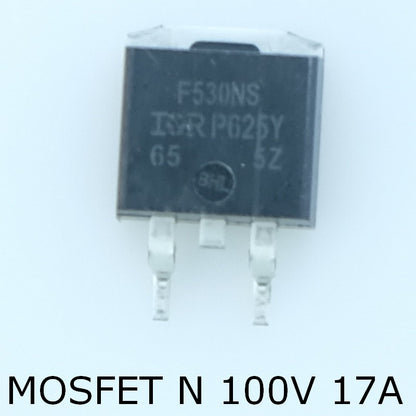 IRF530NSPBF Transistor MOSFET canal N 100V 17A 0.09ohm 70W D2-PAK Infineon