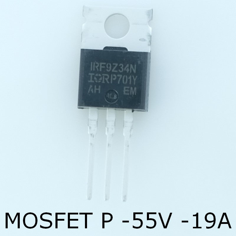 IRF9Z34NPBF Transistor MOSFET 55V 19A TO-220 I.R. - Distri-Compo