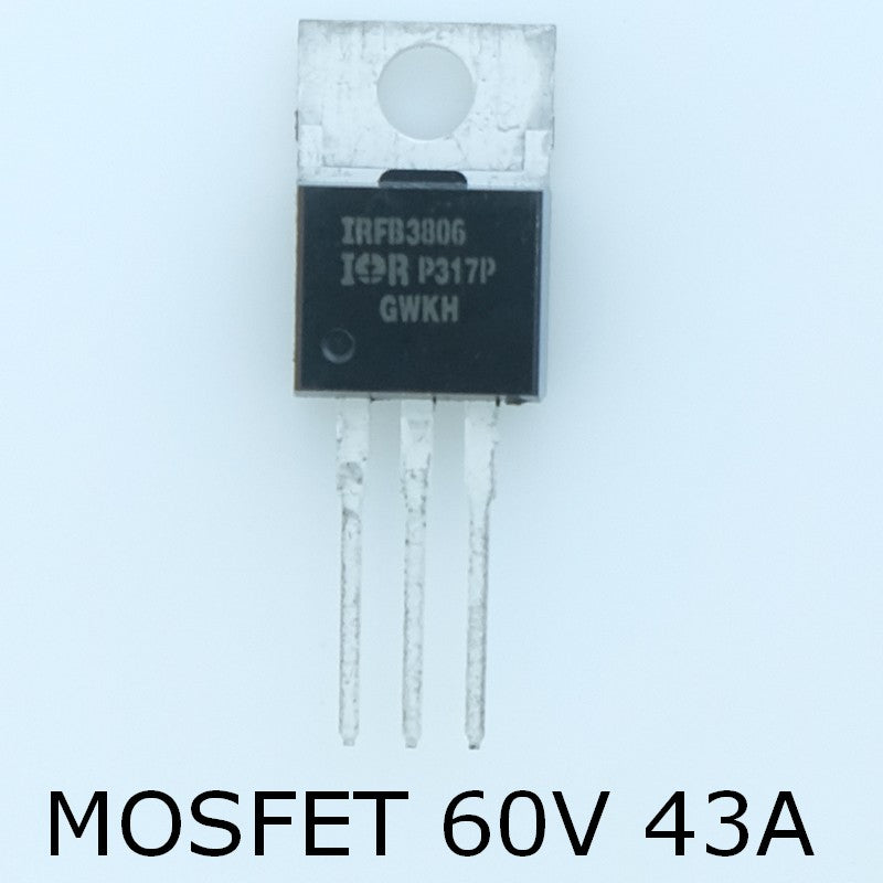 IRFB3806PBF Transistor MOSFET TO-220 60V 43A  I.R. - Distri-Compo