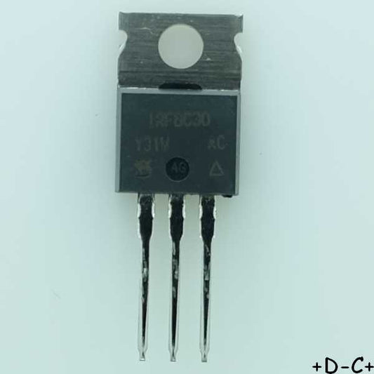 IRFBC30PBF Transistor TO-220 600V 3.6A Vishay RoHS