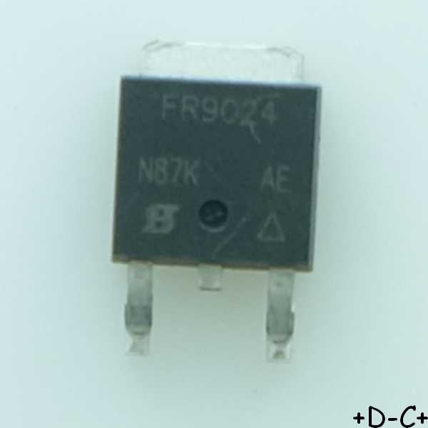 IRFR9024PBF Transistor MOSFET -60V 8.8A DPAK Vishay