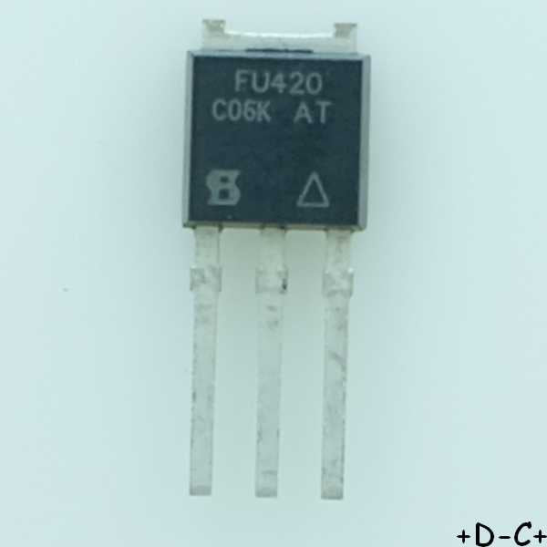 IRFU420 Transistor MOSFET 500V 2.4A TO-251 Vishay - Distri-Compo
