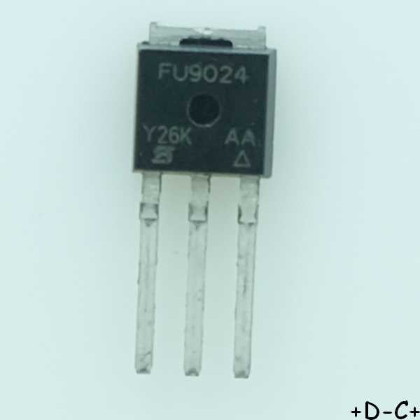 IRFU9024PBF Transistor MOSFET -60V -8.8A TO-251 Vishay