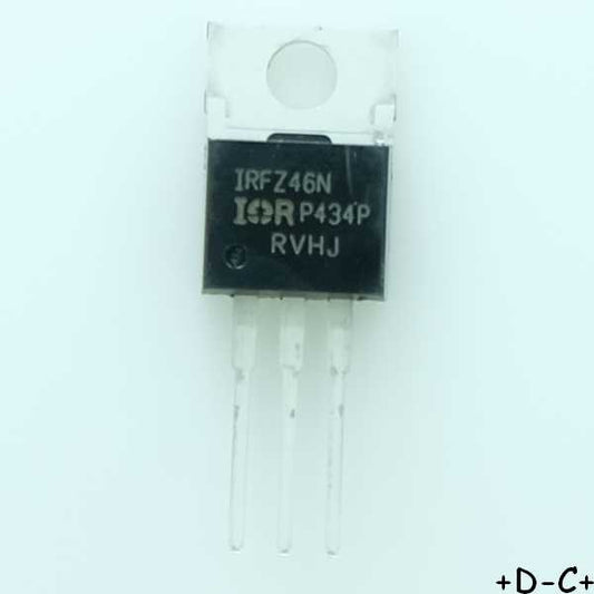 IRFZ46NPBF Transistor Hexfet TO-220 55V 53A  I.R. RoHS