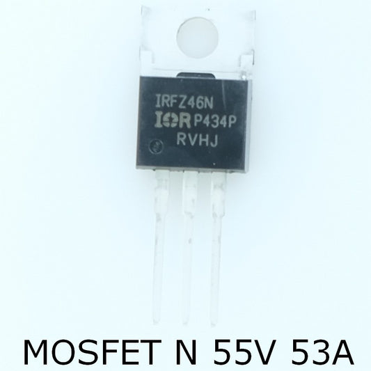 IRFZ46NPBF Transistor Hexfet TO-220 55V 53A  I.R. - Distri-Compo