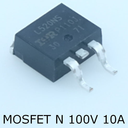 IRL520NSPBF Transistor MOSFET N-CH 100V 10A 0.18ohm D2-PAK Infineon