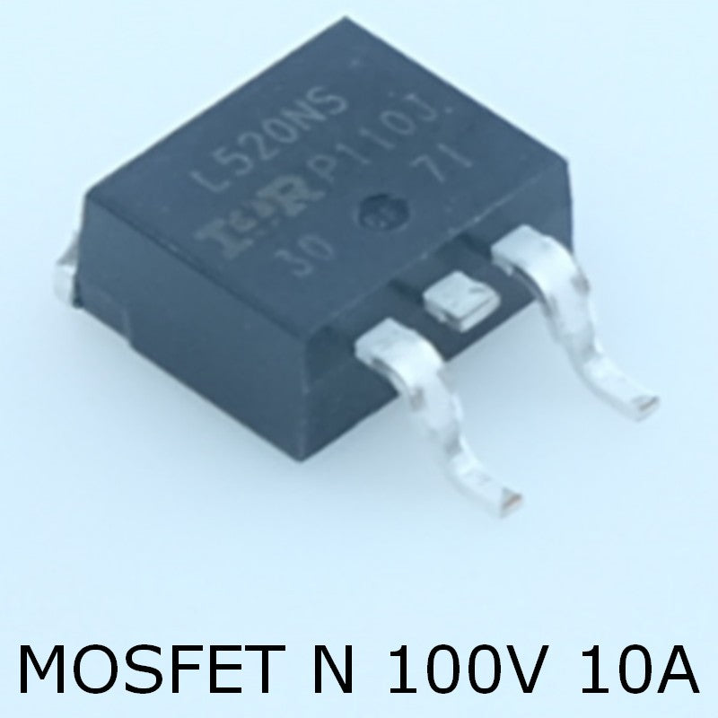 IRL520NSPBF Transistor MOSFET N-CH 100V 10A 0.18ohm D2-PAK Infineon