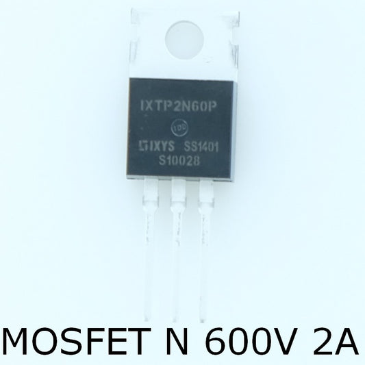 IXTP2N60P Transistor MOSFET N-CH 600V 2A TO-220 IXYS - Distri-Compo