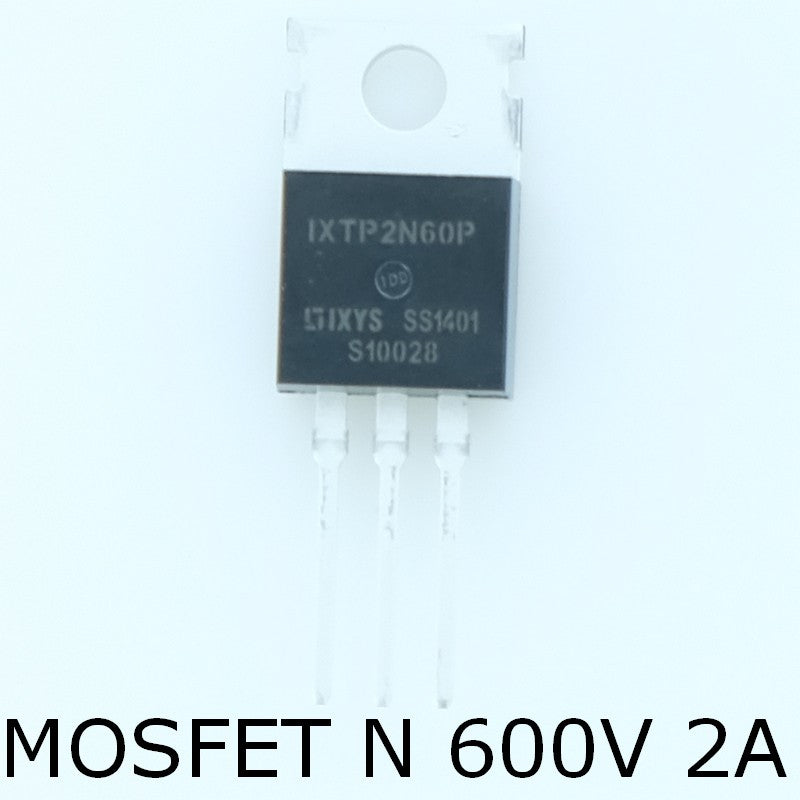 IXTP2N60P Transistor MOSFET N-CH 600V 2A TO-220 IXYS - Distri-Compo