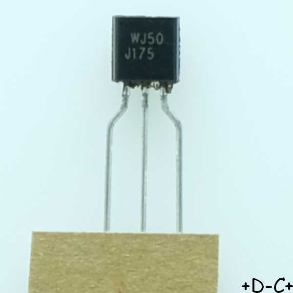 J175-D26Z Transistor JFET P-CH TO-92 ONS - Distri-Compo