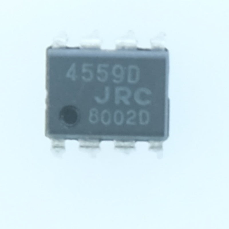 JRC4559D=NJM4559D Amplificateur opérationnel double faible bruit DIP-08 JRC