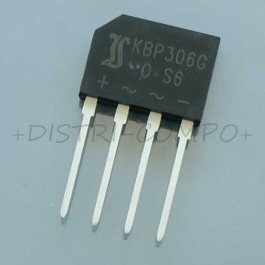 KBP306G Rectifier Bridge Diode 600V 3A 4-Pin Diotec RoHS