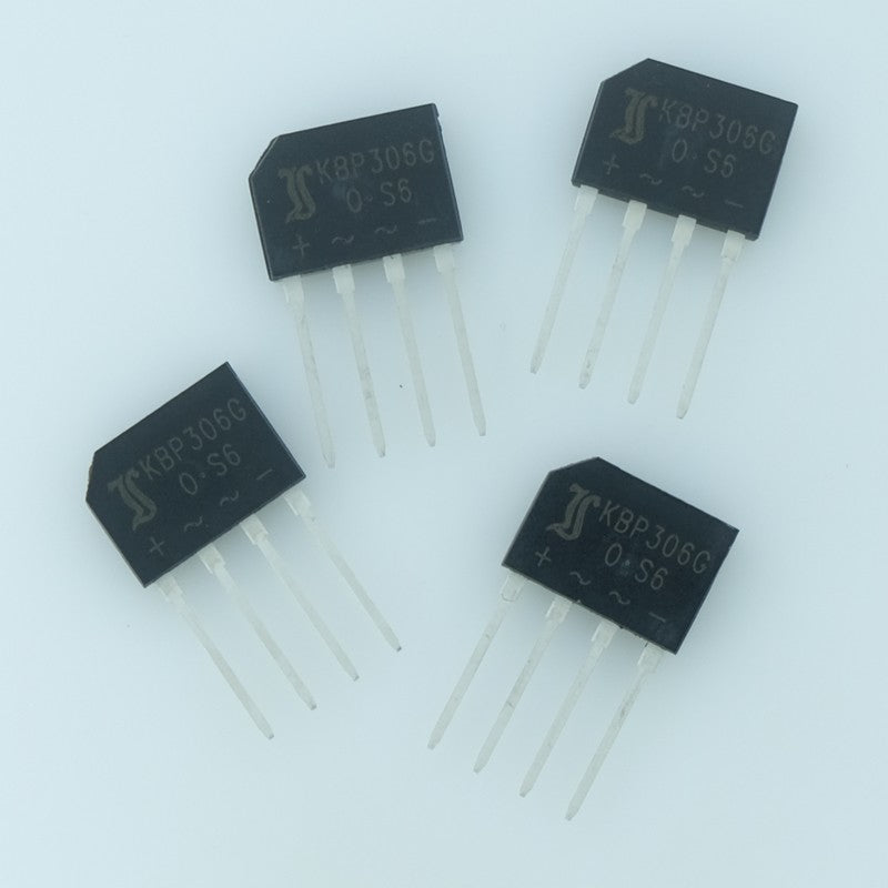KBP306G Rectifier Bridge Diode 600V 3A 4-Pin Diotec RoHS (lot de 4)
