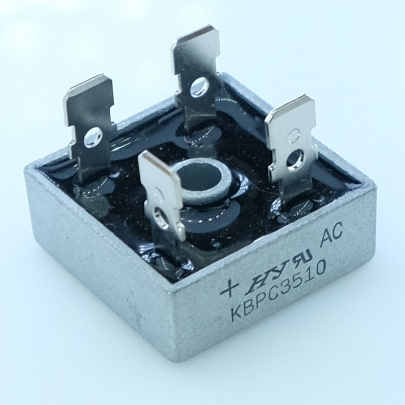 KBPC3510 Pont redresseur 1000V 35A Faston HY - Distri-Compo