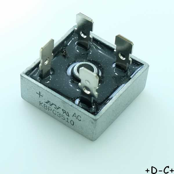 KBPC3510 Pont diode 35A 1000V Faston HY RoHS