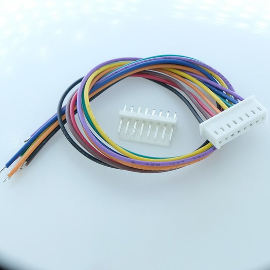 Connecteur 8 contacts femelle + embase mâle type KK 2.5mm - Distri-Compo
