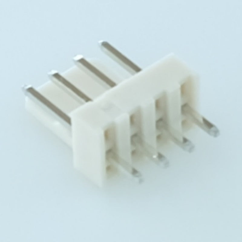 Embase 4 contacts mâle droite type KK 2.54mm